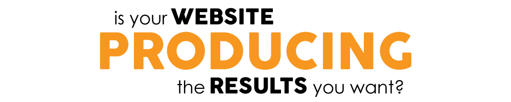 website producing results
